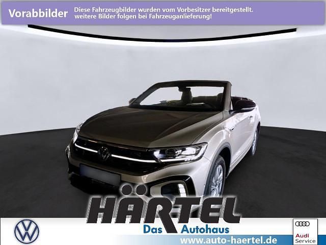 Ivory silver (beige), metallic Gebraucht 2022 VW T-Roc Cabriolet Style Cabrio | 28.400 € (Guter Preis) - Bild 1/4