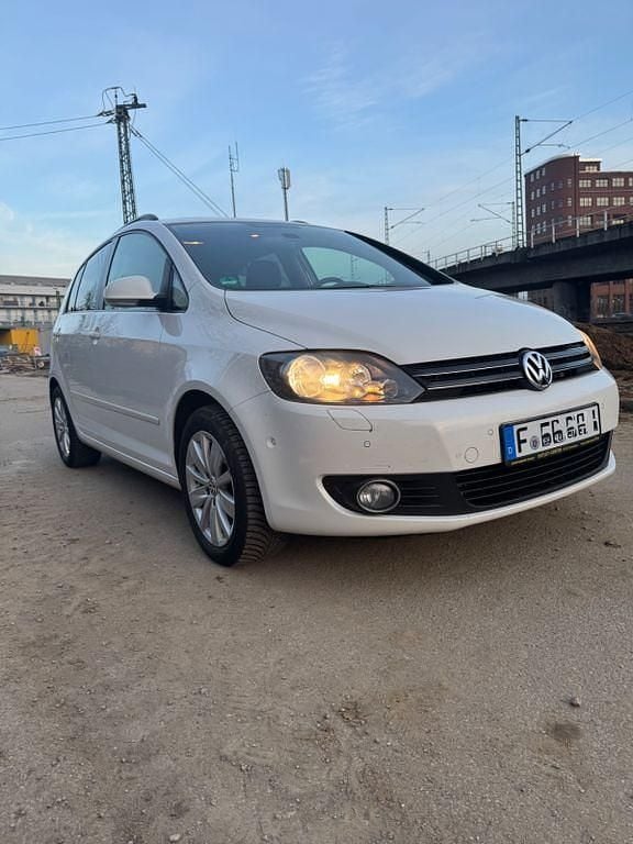 Gebraucht VW Golf Plus Cross Team 122 PS (89 kW) 2010 Weiß Van / Kleinbus