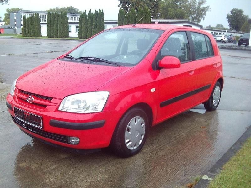 Rot Gebraucht 2005 Hyundai Getz Kleinwagen | 980 € (Fairer Preis) - Bild 1/4
