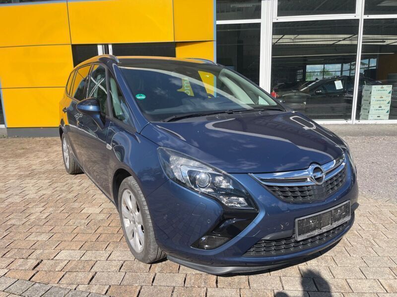 Blau Gebraucht 2015 Opel Zafira Tourer Style Van / Kleinbus | 8.950 € (Fairer Preis) - Bild 1/4