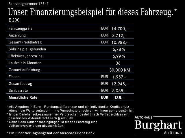 Gebraucht Mercedes E200 Avantgarde 184 PS (135 kW) 2013 Iridiumsilber Kombi