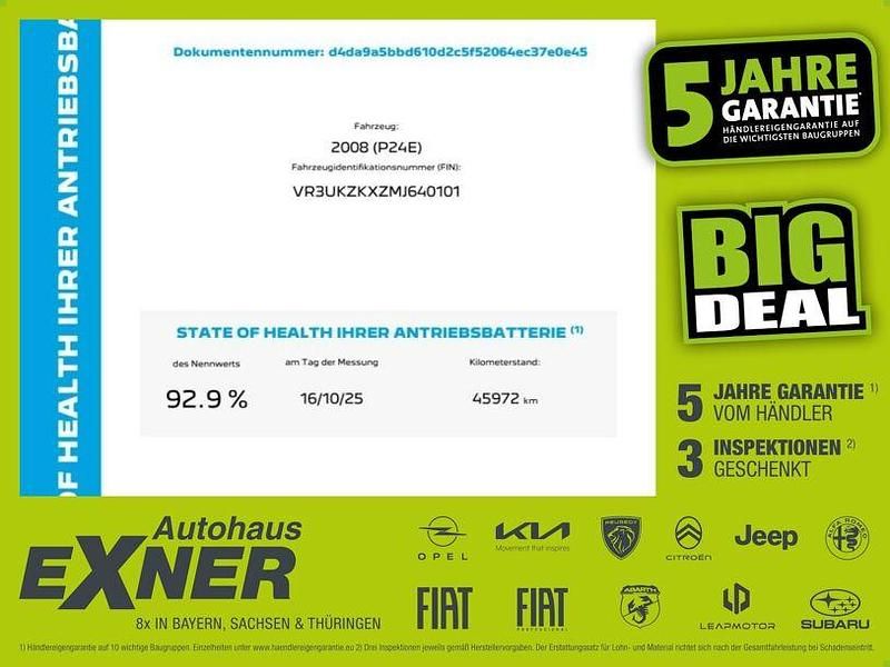 Schwarz Gebraucht 2021 Peugeot e-2008 GT SUV | 17.990 € (Fairer Preis) - Bild 1/3