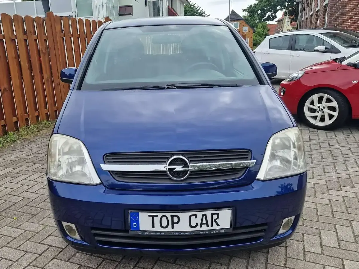 Gebraucht Opel Meriva Enjoy 90 PS (66 kW) 2005 Blau Van / Kleinbus