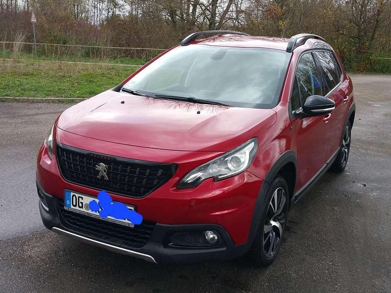 Rot Gebraucht 2017 Peugeot 2008 SUV | 8.333 € (Fairer Preis) - Bild 1/4