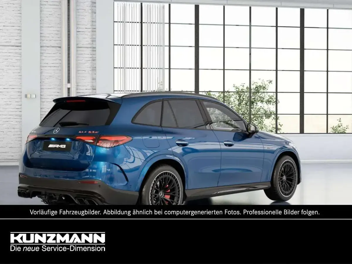 Gebraucht Mercedes GLC63 AMG AMG 680 PS (500 kW) 2024 Blau SUV