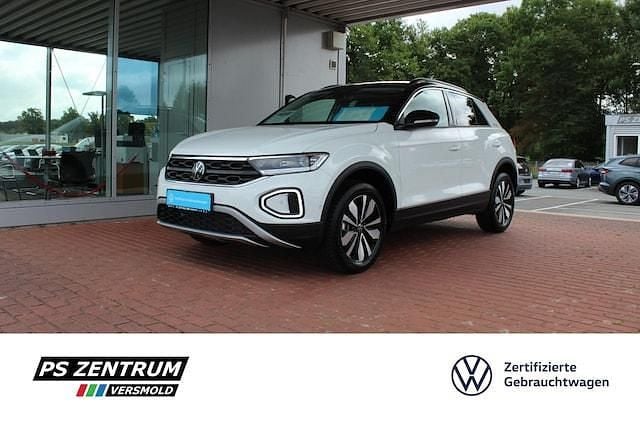 Pure white Gebraucht 2024 VW T-Roc Goal SUV | 27.430 € (Fairer Preis) - Bild 1/3