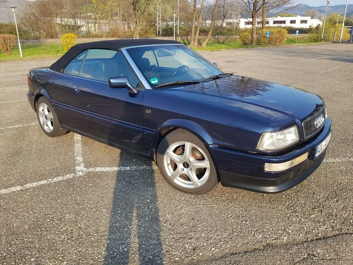 Gebraucht Audi Cabriolet 116 PS (85 kW) 1998 Blau Cabrio