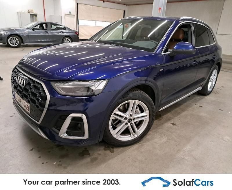 Blau Gebraucht 2021 Audi Q5 S-Line SUV | 31.097 € (Guter Preis) - Bild 1/4