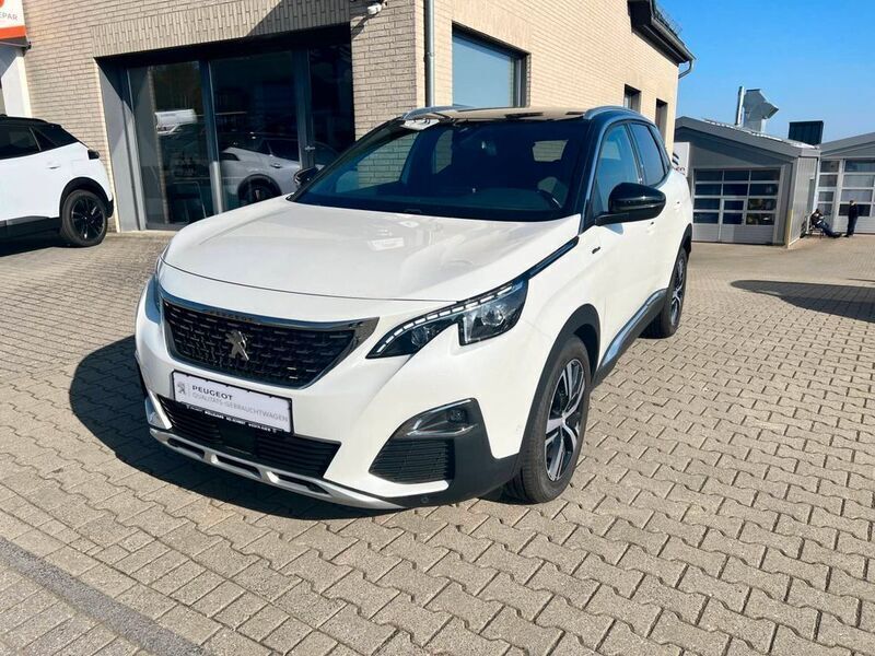 Lack weiss perlglänzend/meta Gebraucht 2017 Peugeot 3008 GT SUV | 19.890 € (Fairer Preis) - Bild 1/4