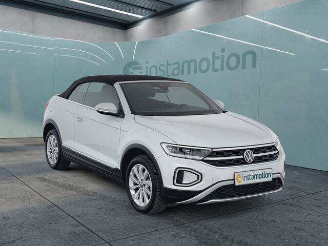 Gebraucht VW T-Roc Cabriolet 150 PS (110 kW) 2023 Weiß Cabrio
