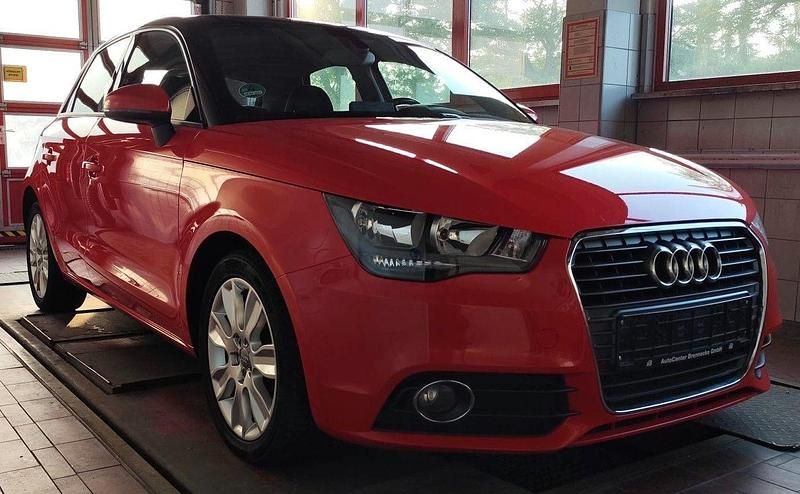 Rot Gebraucht 2014 Audi A1 Sportback Ambition Kleinwagen | 9.200 € (Superpreis) - Bild 1/4