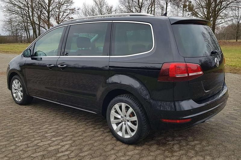 Gebraucht VW Sharan Join 150 PS (110 kW) 2018 Schwarz Van / Kleinbus