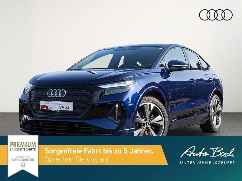Gebraucht Audi Q4 e-tron S-Line 125 kW (170 PS) 2022 Navarrablau metallic SUV
