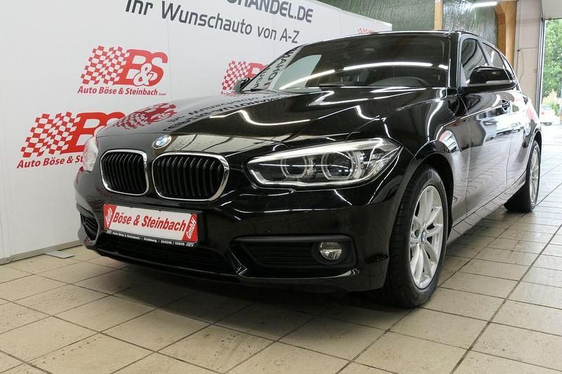 Schwarz Gebraucht 2017 BMW 118 Advantage Kleinwagen | 12.794 € (Fairer Preis) - Bild 1/4