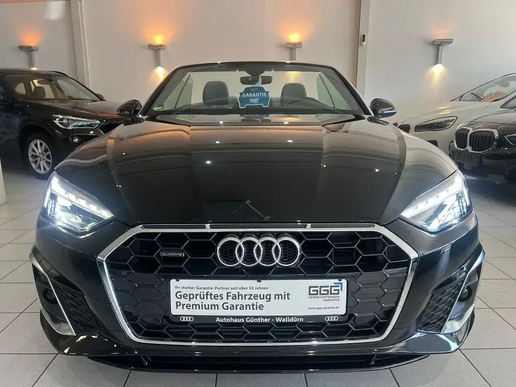 Gebraucht Audi A5 Cabriolet S-Line 204 PS (150 kW) 2022 Schwarz Cabrio