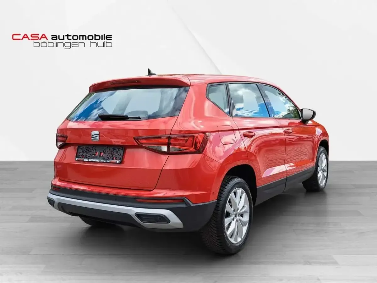 Gebraucht Seat Ateca Style 150 PS (110 kW) 2021 Rot SUV