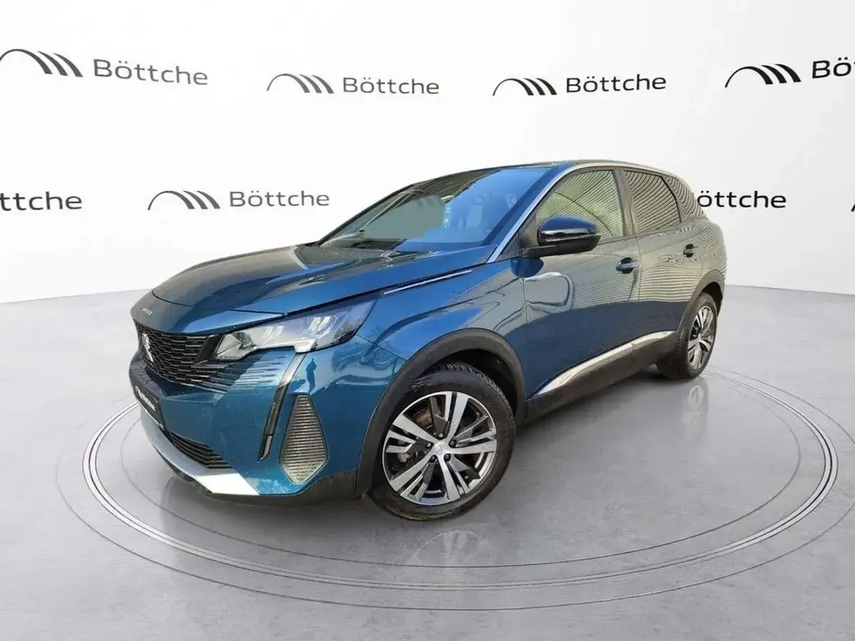 Gebraucht Peugeot 3008 Allure 131 PS (96 kW) 2024 Lackierung blau celebes/metallic klarlack SUV