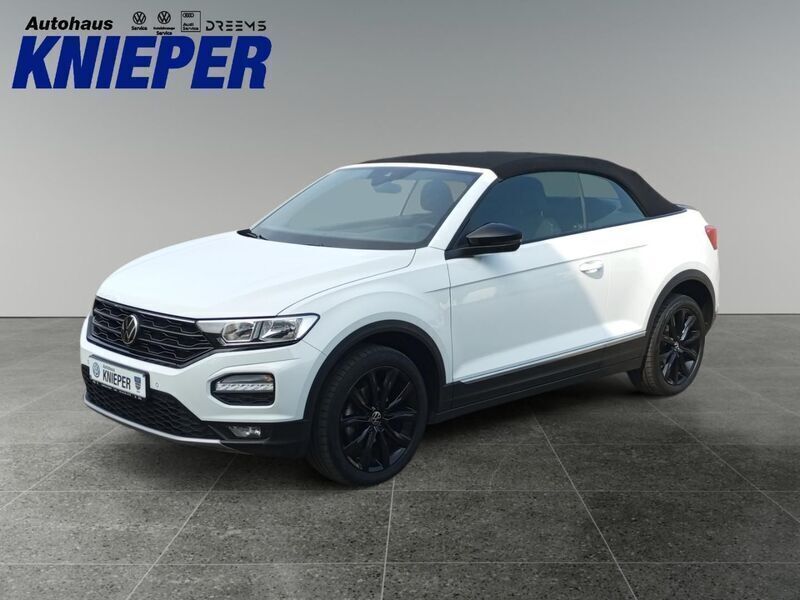 Weiß Gebraucht 2021 VW T-Roc Cabriolet Style Cabrio | 23.950 € (Teuer) - Bild 1/4