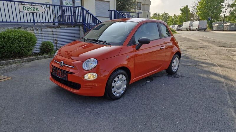 Orange Gebraucht 2021 Fiat 500 Limousine | 10.490 € (Guter Preis) - Bild 1/4