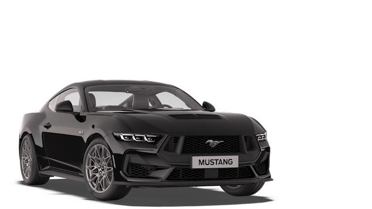 Absolute black metallic Neu 2024 Ford Mustang GT | 64.250 € (Guter Preis) - Bild 1/1