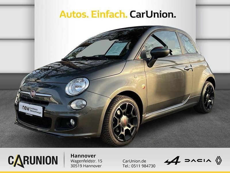 Grau Gebraucht 2015 Fiat 500 Cabrio | 7.975 € (Fairer Preis) - Bild 1/4