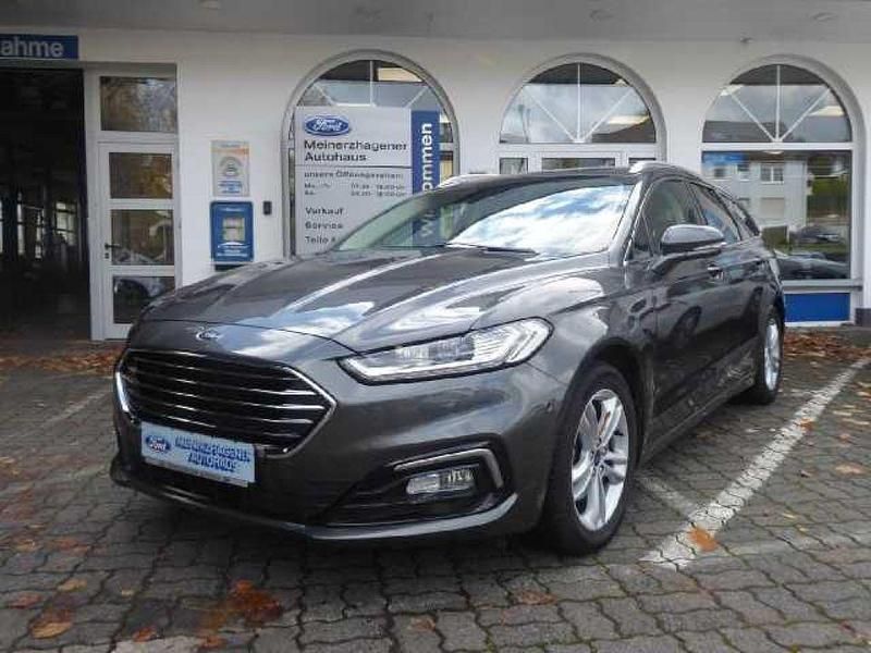 Grau (magneticgrau (metallic)) (metallic) Gebraucht 2019 Ford Mondeo Titanium Kombi | 19.990 € (Teuer) - Bild 1/4