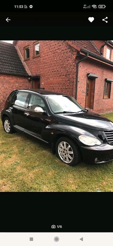 Schwarz Gebraucht 2005 Chrysler PT Cruiser Van / Kleinbus | 750 € (Fairer Preis) - Bild 1/4