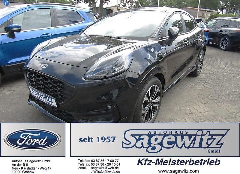 Agate black Gebraucht 2022 Ford Puma ST-Line SUV | 19.490 € (Fairer Preis) - Bild 1/4