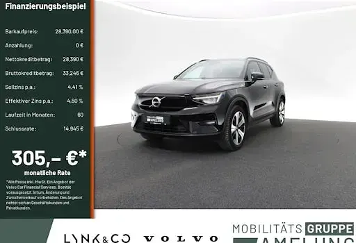 Gebraucht Volvo EX40 Core 175 kW (238 PS) 2022 Schwarz SUV