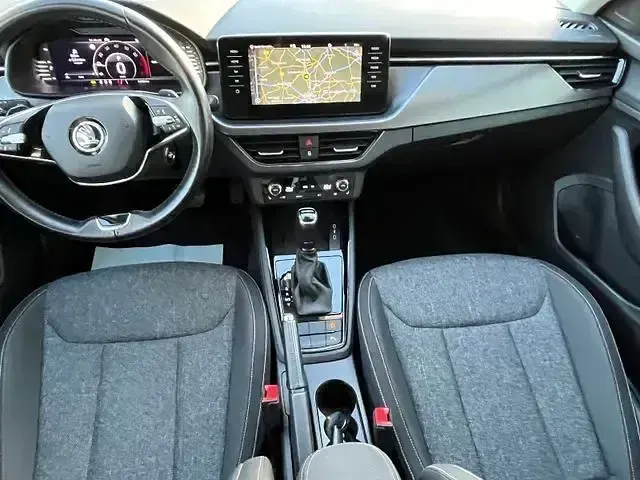 Gebraucht Skoda Scala Clever 110 PS (80 kW) 2021 Schwarz Kleinwagen