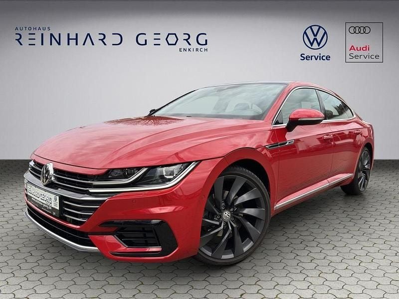Rot Gebraucht 2018 VW Arteon R-line Limousine | 27.750 € (Fairer Preis) - Bild 1/4