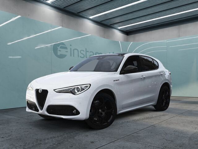 Weiß Gebraucht 2022 Alfa Romeo Stelvio Estrema SUV | 55.590 € - Bild 1/2