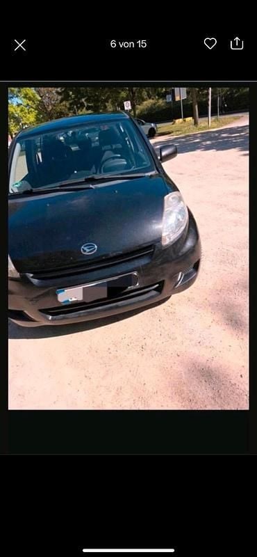Schwarz Gebraucht 2008 Daihatsu Sirion Kleinwagen | 1.999 € (Fairer Preis) - Bild 1/4