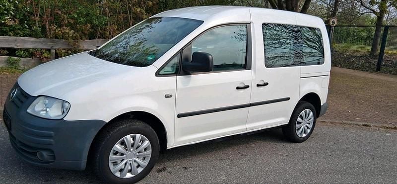 Second-hand VW Caddy Life 80 CP (58 kW) 2007 Alb Monovolum