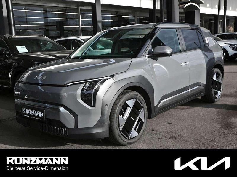 Schiefergrau metallic Gebraucht 2025 Kia EV3 3 SUV | 32.769 € (Guter Preis) - Bild 1/4