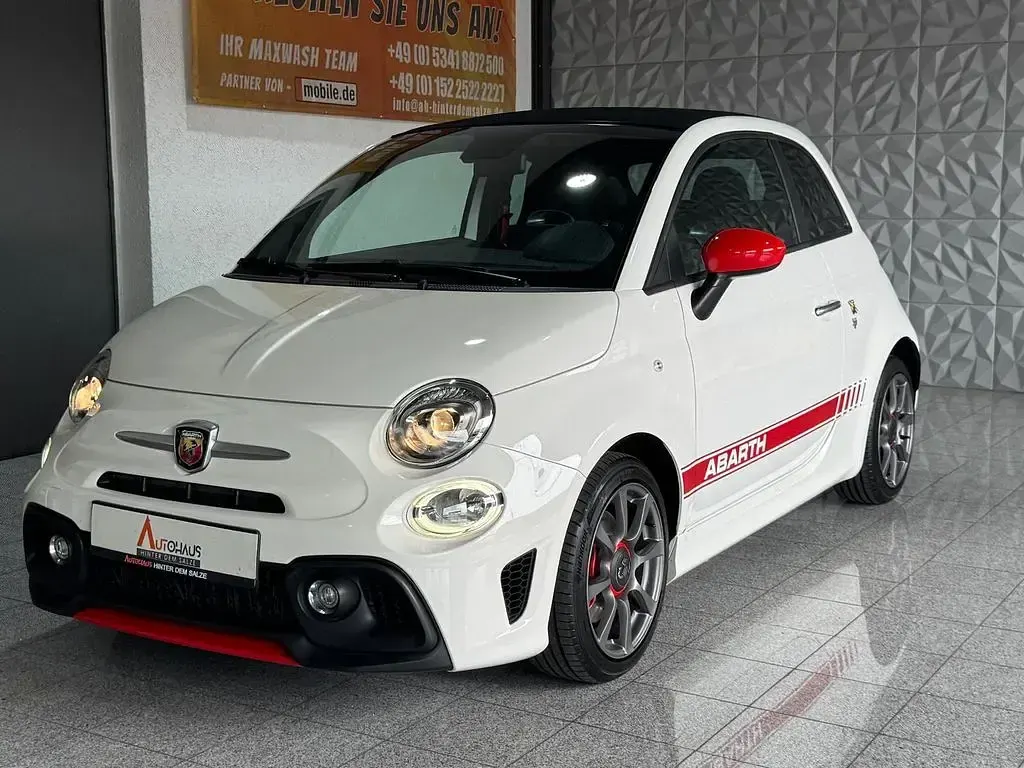 Gebraucht Abarth 500C 145 PS (106 kW) 2019 Weiß Cabrio
