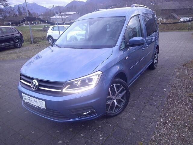 Second-hand VW Caddy R 150 CP (110 kW) 2019 Albastru Monovolum