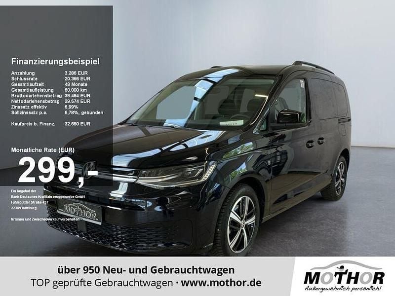 Deep black perleffekt Gebraucht 2024 VW Caddy Life Van / Kleinbus | 32.161 € (Guter Preis) - Bild 1/4