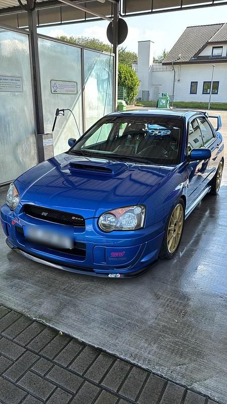 Gebraucht Subaru Impreza 280 PS (205 kW) 2005 Blau Limousine