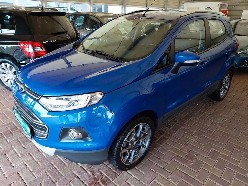 Blau Gebraucht 2016 Ford Ecosport Titanium SUV | 7.950 € (Fairer Preis) - Bild 1/4