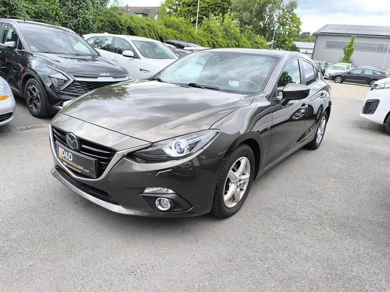 Braun Gebraucht 2014 Mazda 3 Sports-Line Limousine | 8.499 € (Guter Preis) - Bild 1/4