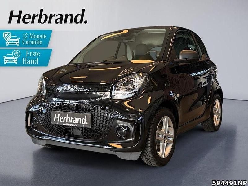 Schwarz Gebraucht 2022 Smart ForTwo Electric Drive Coupé | 9.980 € (Superpreis) - Bild 1/4