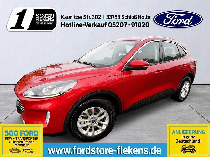 Rot (lucidrot metallic) Gebraucht 2021 Ford Kuga Titanium SUV | 23.450 € (Guter Preis) - Bild 1/4