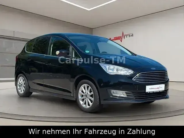 Gebraucht Ford C-MAX Titanium 150 PS (110 kW) 2018 Schwarz Van / Kleinbus