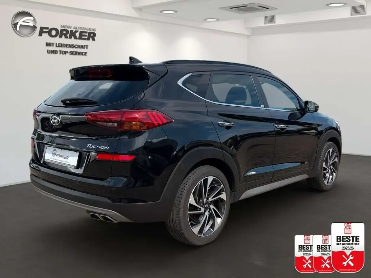 Gebraucht Hyundai Tucson Premium 177 PS (130 kW) 2020 Schwarz SUV