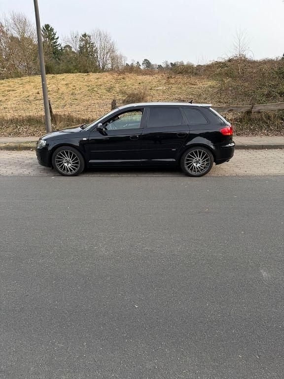 Gebraucht Audi A3 S-Line 140 PS (102 kW) 2008 Schwarz Kleinwagen