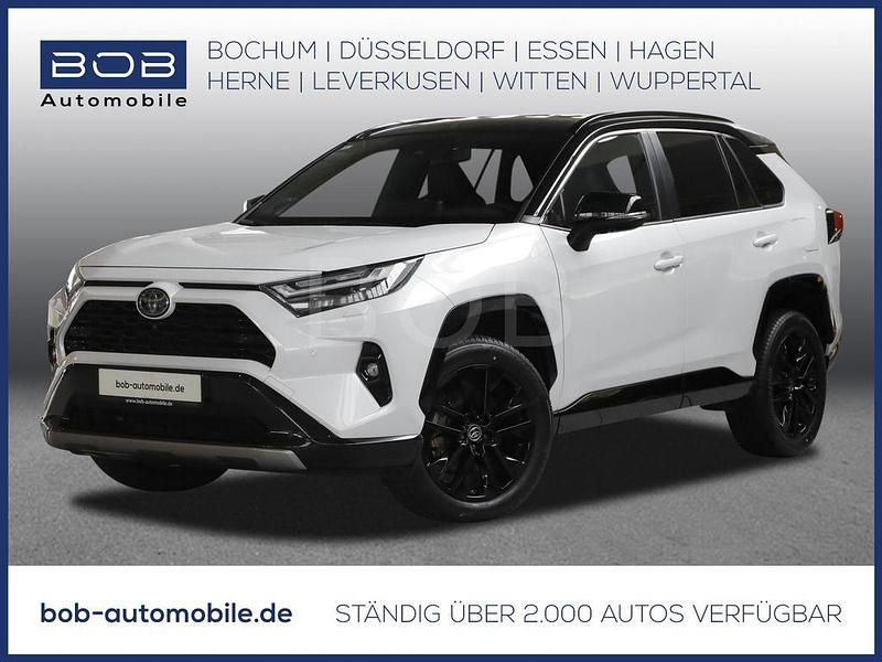 Platinumweiß perleffekt / dac Gebraucht 2023 Toyota RAV4 Hybrid Style SUV | 39.777 € (Fairer Preis) - Bild 1/3