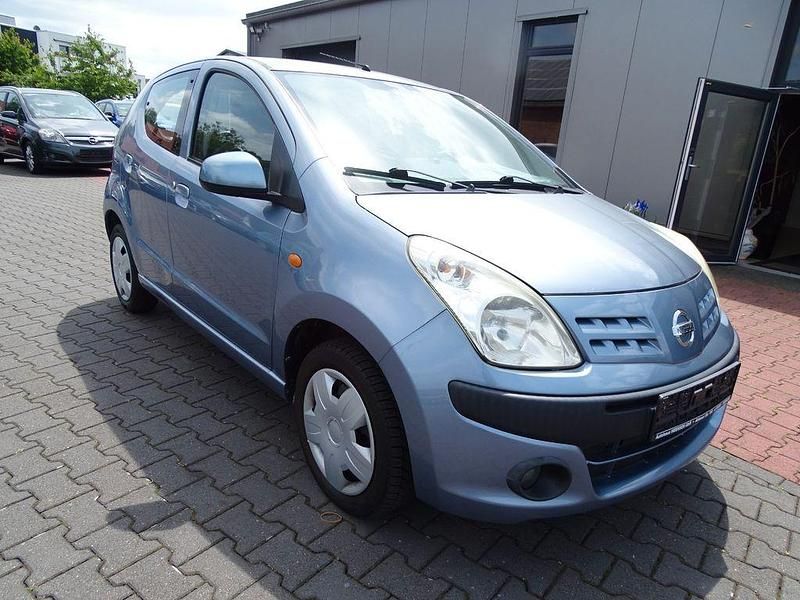 Gebraucht Nissan Pixo Acenta 68 PS (50 kW) 2011 Blau Kleinwagen