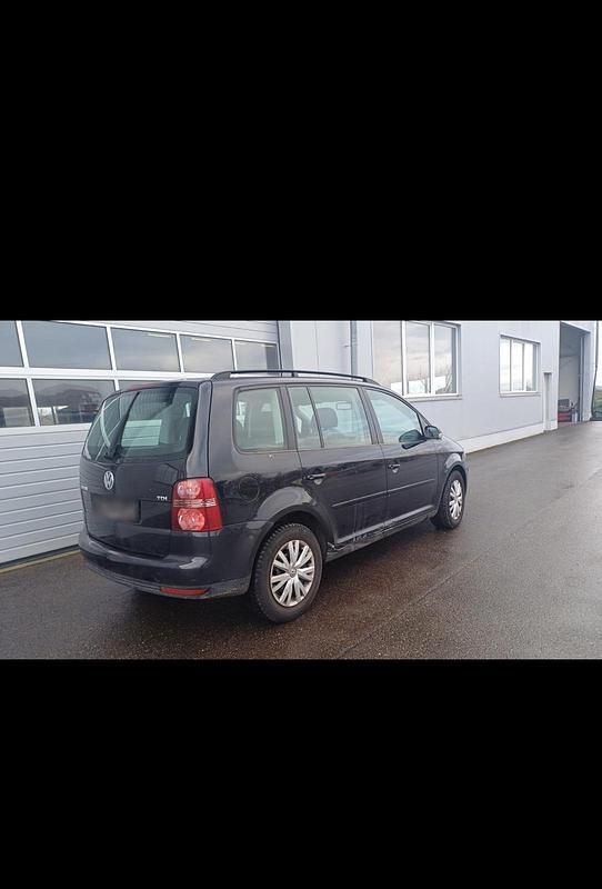 Gebraucht VW Touran 105 PS (77 kW) 2007 Schwarz Van / Kleinbus