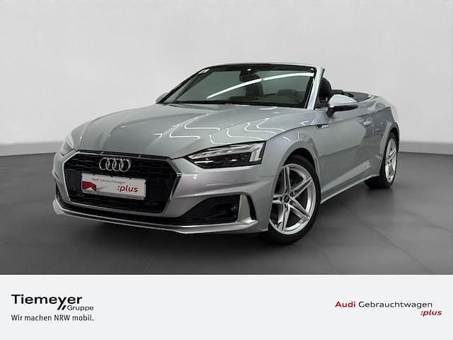 Florettsilber metallic Gebraucht 2024 Audi A5 Cabriolet Advanced Plus Cabrio | 42.270 € (Superpreis) - Bild 1/4